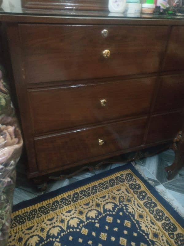 Bed + Dressing Table for sale . . . 03115464094 1