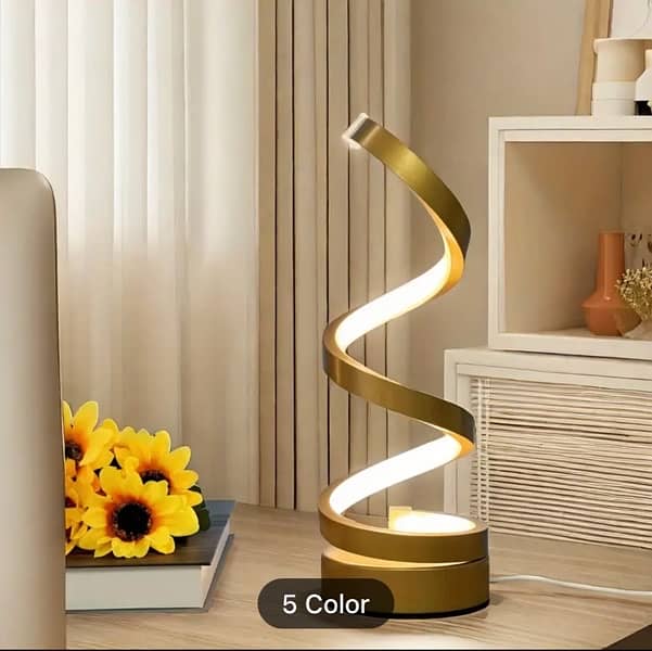 1pc The Original Spiral Lamp Is Suitable For Office 2