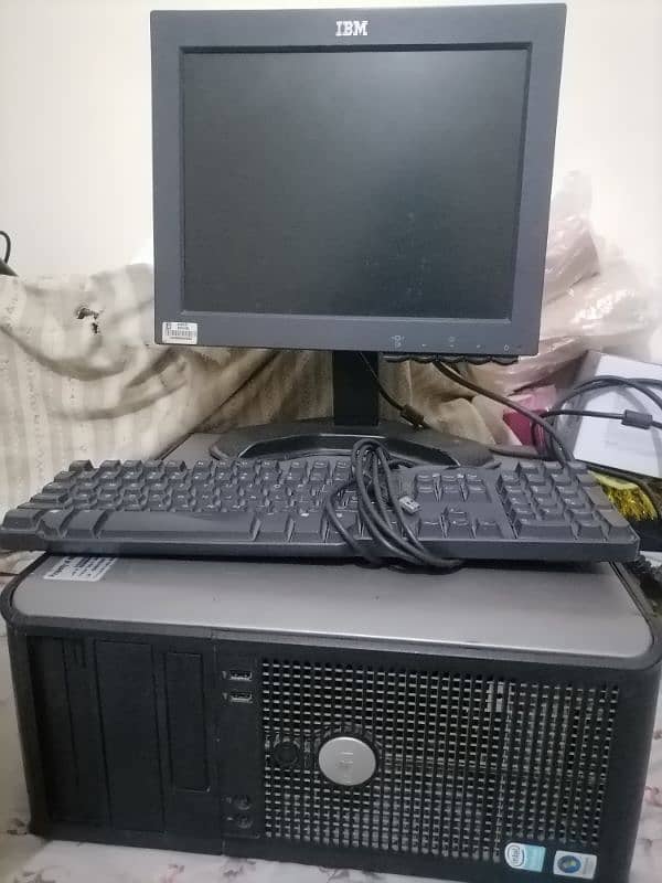 optiplex 755. . . . Dell. . . . core 2 dou. . . . . IBM LED 5