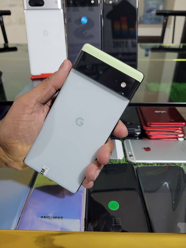 Google Pixel 6A 6/128GB dual Sim PTA . pixel 6, pixel 7, 4XL  All 2