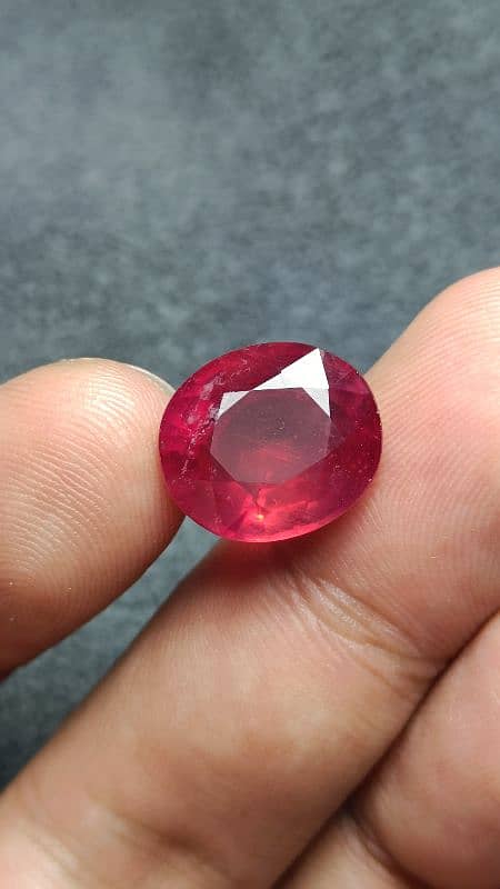 Mozambique Ruby natural yaqoot big size top quality gemstone 1