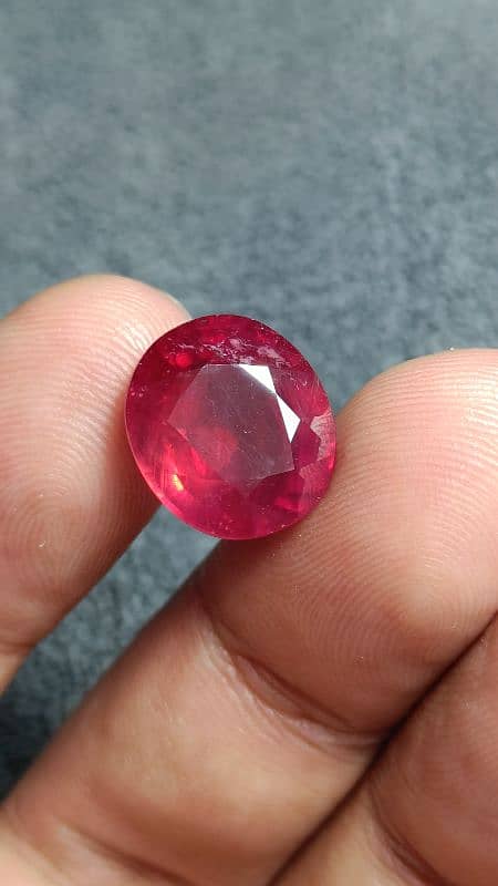 Mozambique Ruby natural yaqoot big size top quality gemstone 2