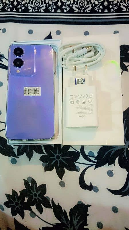 Vivo y 17s 10 by 10  4/4 128 gb 1