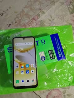 infinix smart 9   4+4Gb ram  128 Momery All Box available