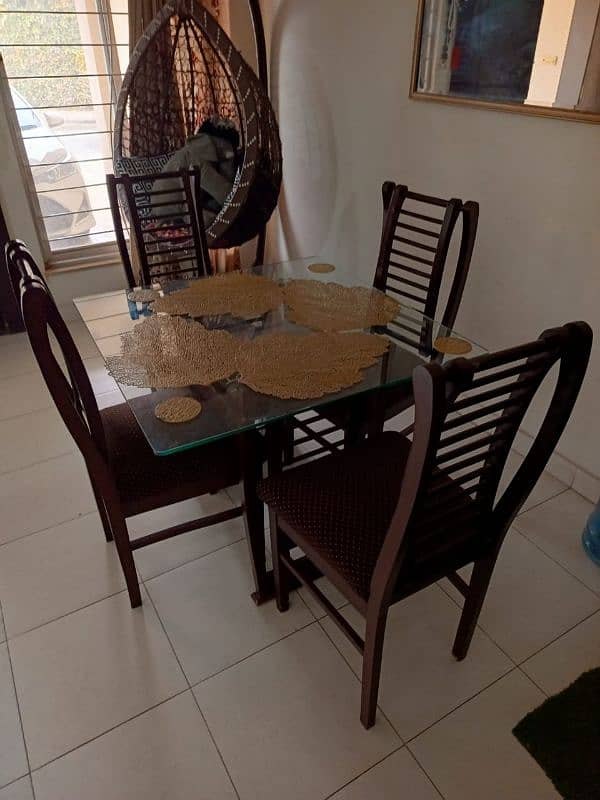 Dining table with chairs 0