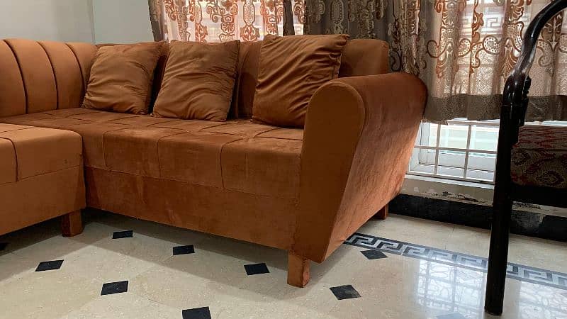 L-shape sofa 6seater 4