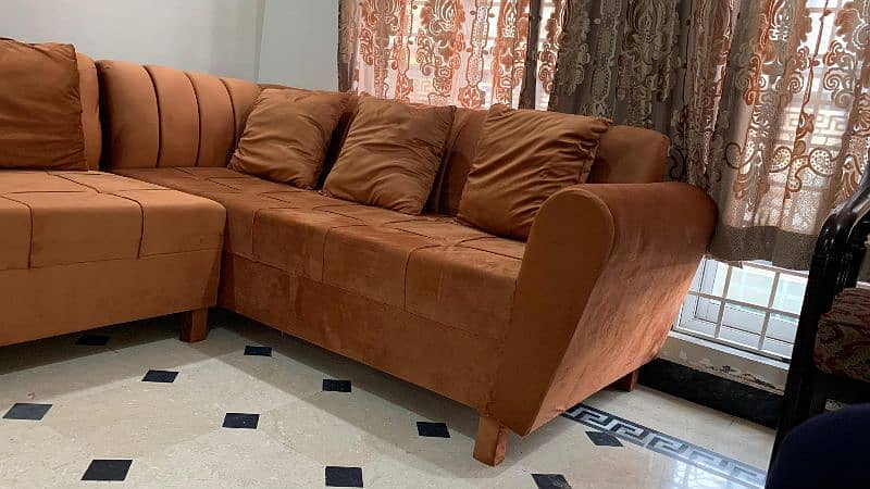 L-shape sofa 6seater 5