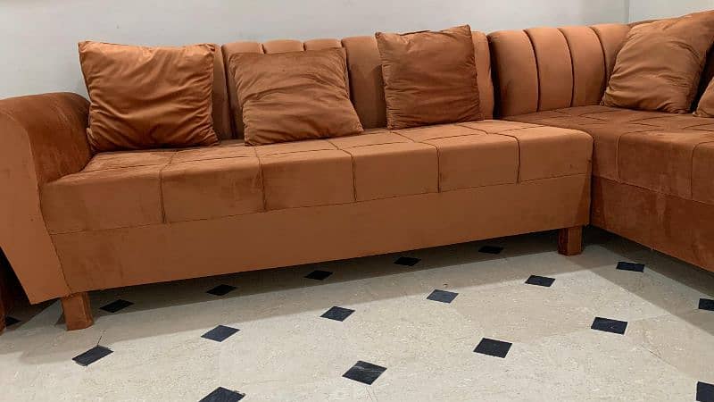 L-shape sofa 6seater 6