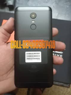 REDMI 5 PLUS 4GB RAM 64GB STORAGE WITH BOX CALL 03127566633