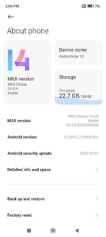 Redmi Note 10 (4/128) Wifi Fault 1