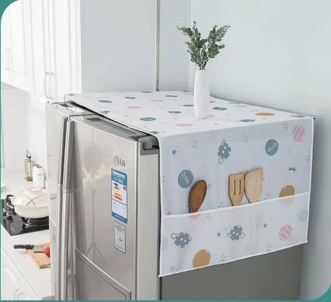 1 pc eva printed Refrigerator cover 0