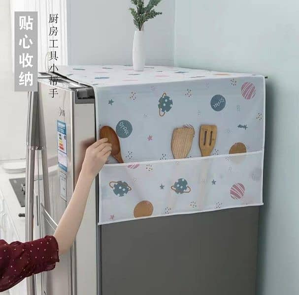 1 pc eva printed Refrigerator cover 3