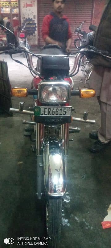 Honda CD 70 in Good condition in Red color 1