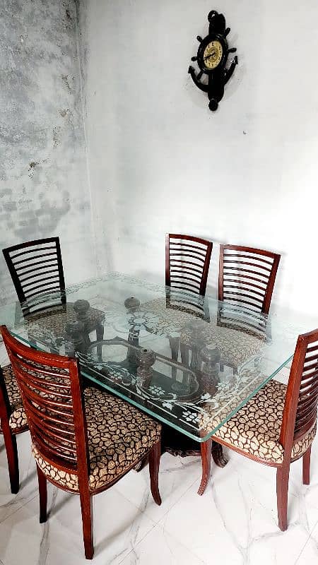 6 chair dining Table 1