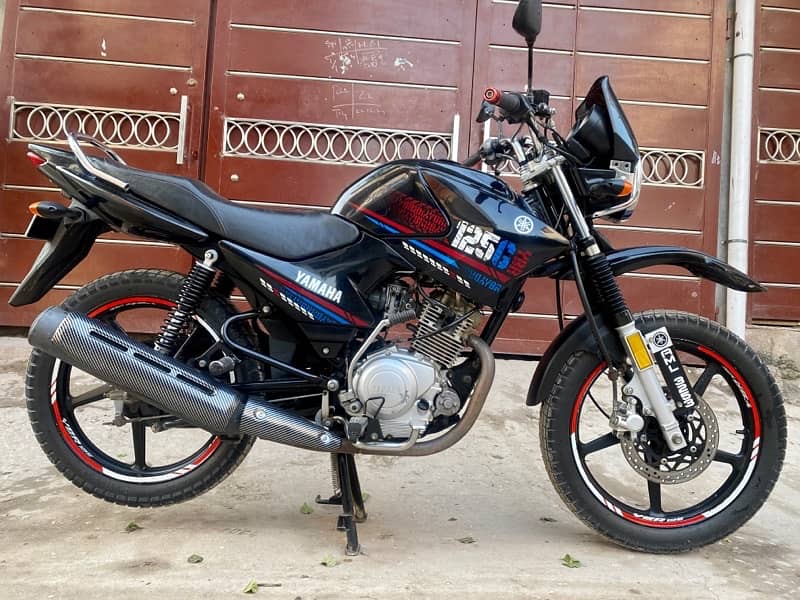 Yamaha Ybr 125g 22/23 Model Black Color 1