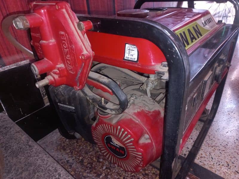 swan gas & petrol generator 1