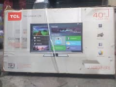 new condition40 inch lcd  tcl