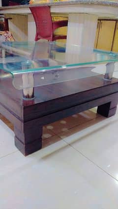 Glass Square Table