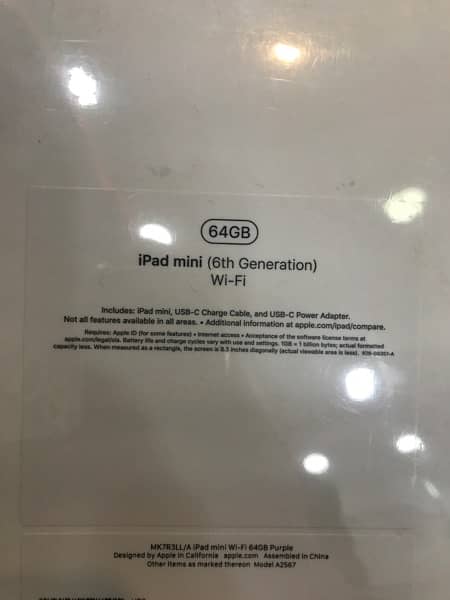 iPad Mini6 64gb 4