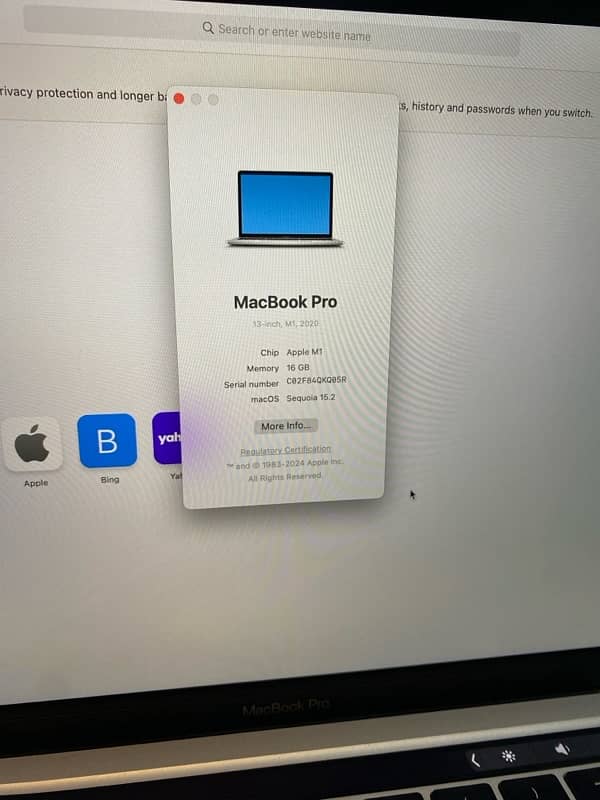 Macbook Pro m1 16/1TB 0