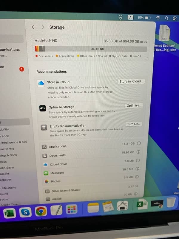 Macbook Pro m1 16/1TB 4