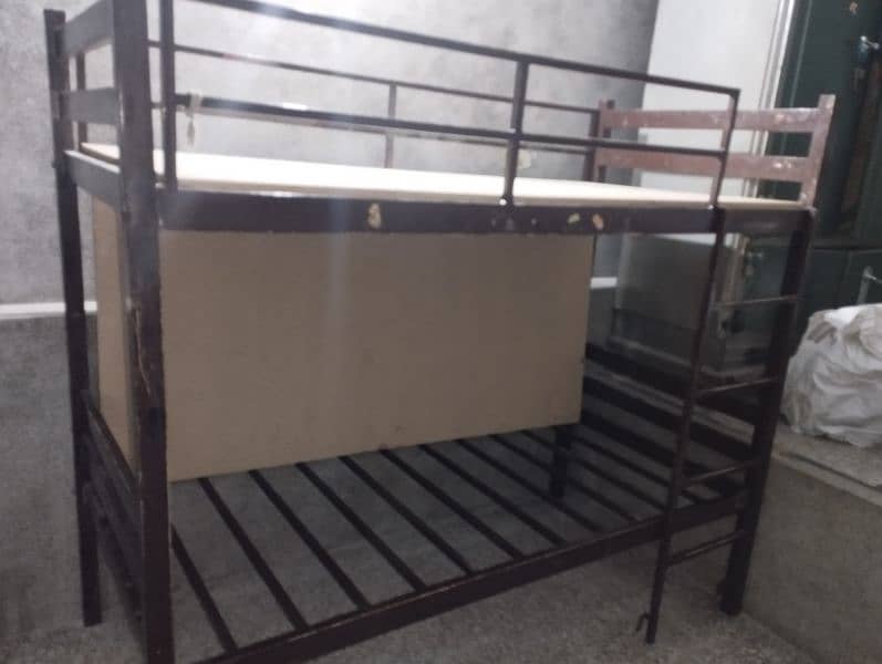 bunk bed solid iron for sale 0