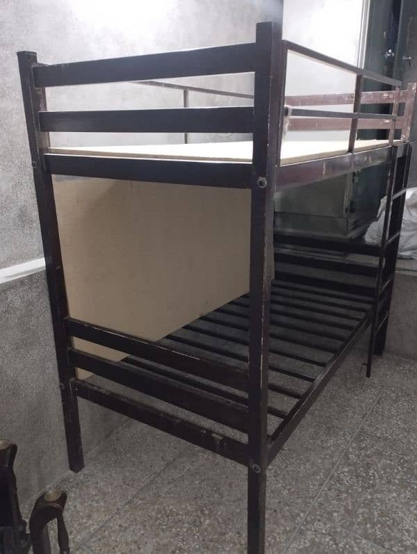 bunk bed solid iron for sale 1