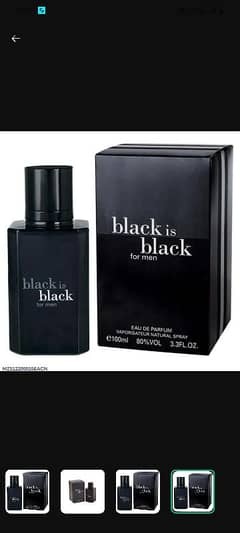 sellion Black is Black Perfume for Men_100ml