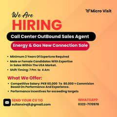 Call Center Outbound Sales Agent