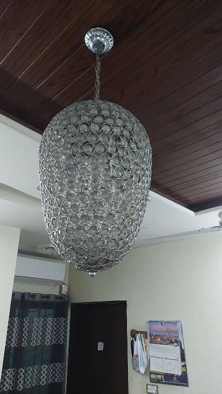 Oval shaped chandelier for sale 1