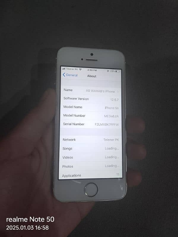 iPhone 5s 64gb PTA Approved 2