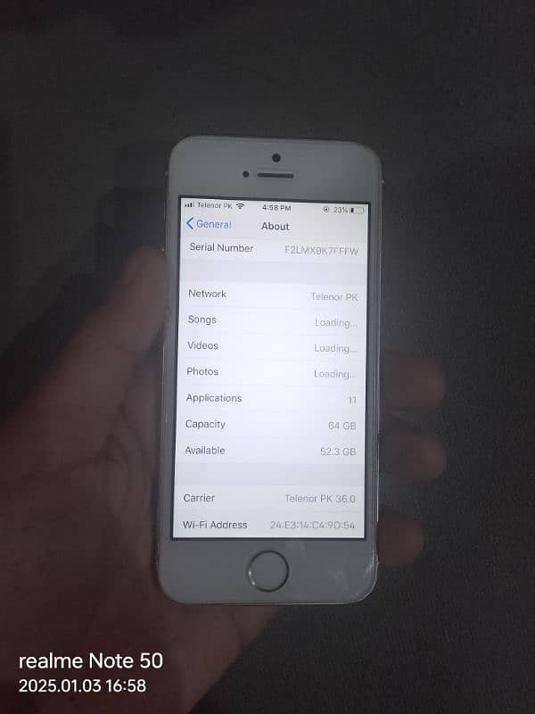 iPhone 5s 64gb PTA Approved 4