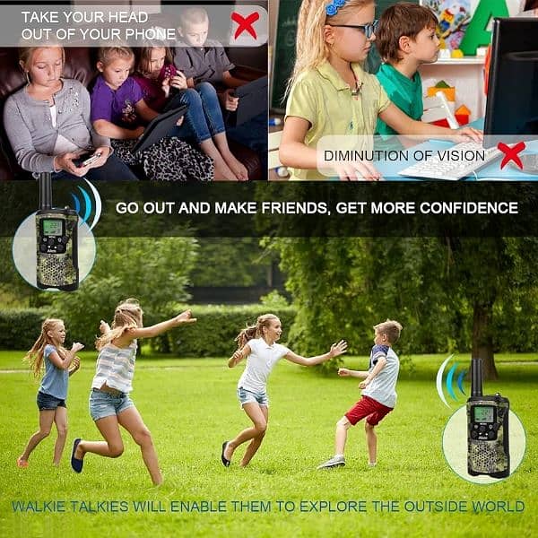 AIKMIE WALKIE TALKIE FOR KIDS 3