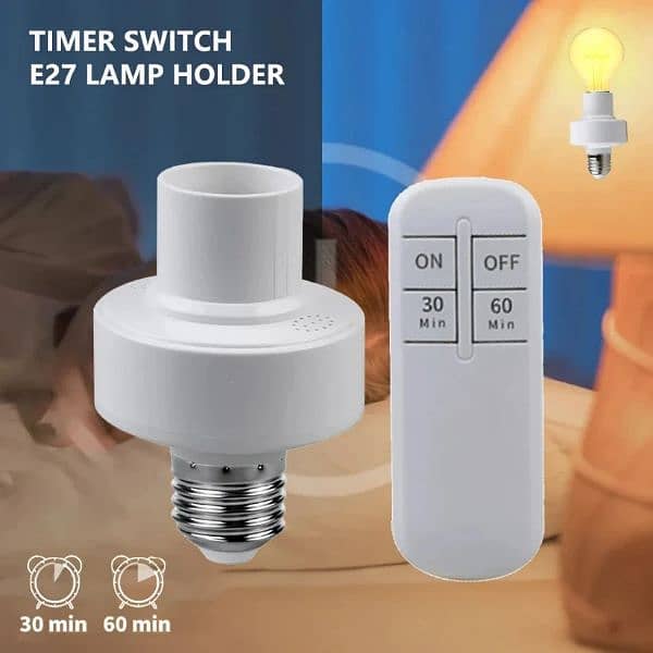 E27 SMART WIRELESS REMOTE LAMP HOLDER 1