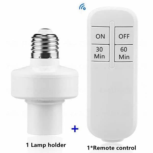 E27 SMART WIRELESS REMOTE LAMP HOLDER 5