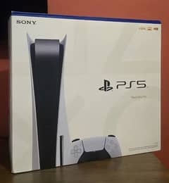 Sony PS5 Disc Edition With Box & Controller