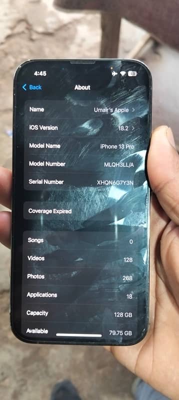 Iphone 13 pro jv | 10/10 Condition | Health 83 | Totally Waterpack 1