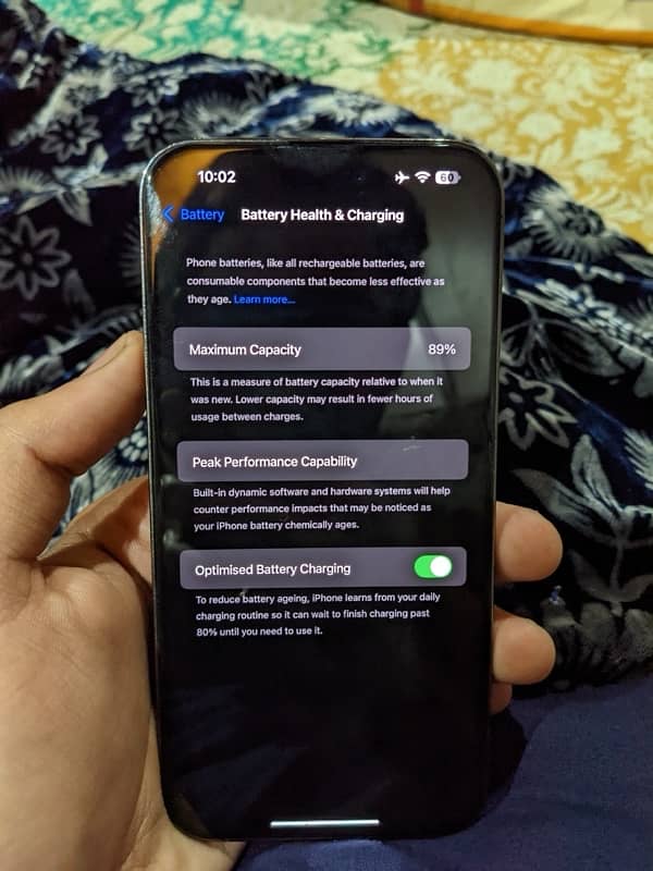 Iphone 14 pro max non pta factory unlock 256gb  89%battery health 3