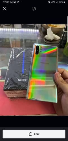 Samsung Galaxy Note 10plus 12/256gb for sale my whatsapp 0332=7426084