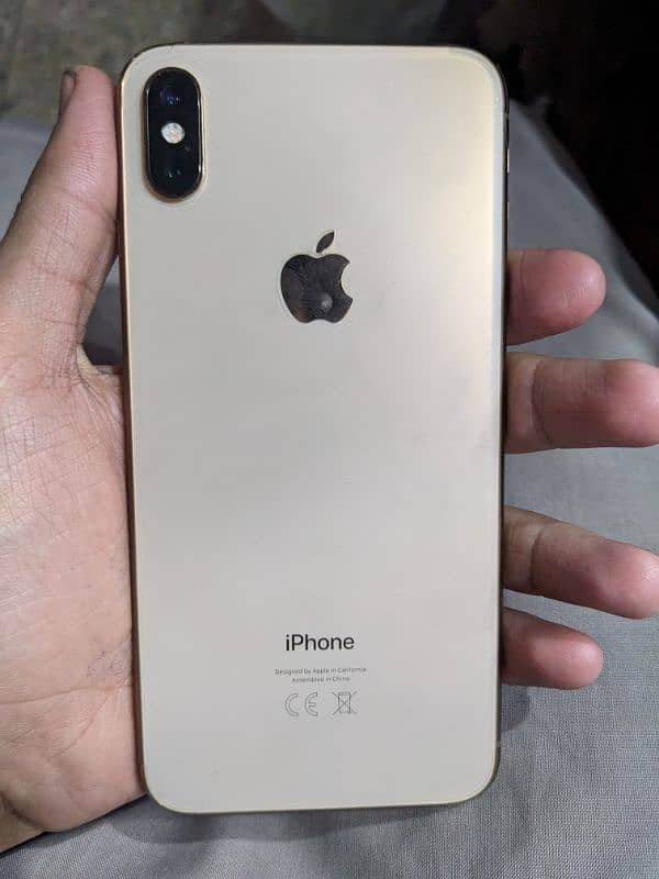 Iphone xs max pta approved golden clr 0