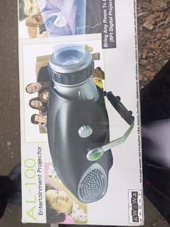 Projector Al-100 urgent sale just like new home theater