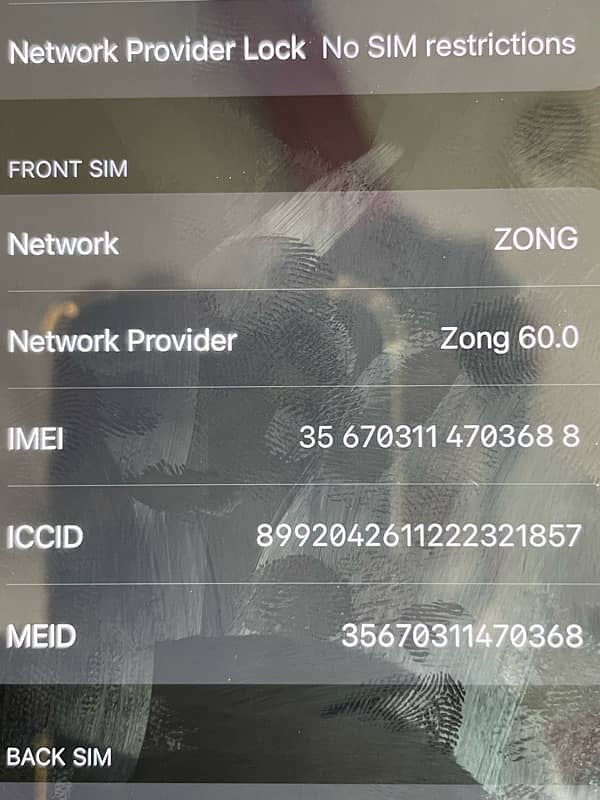 IPhone 12 pro FU (Zong sim working) 4