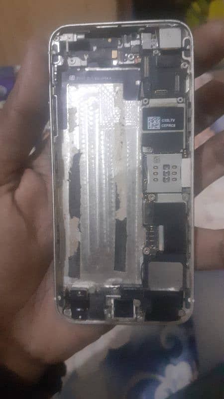 iphone 5s only board without battery and panel 1