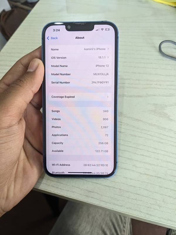 Iphone 13 Jv 256Gb non pta 6