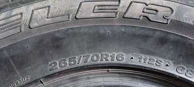 265/70R16 coundation 10by 9