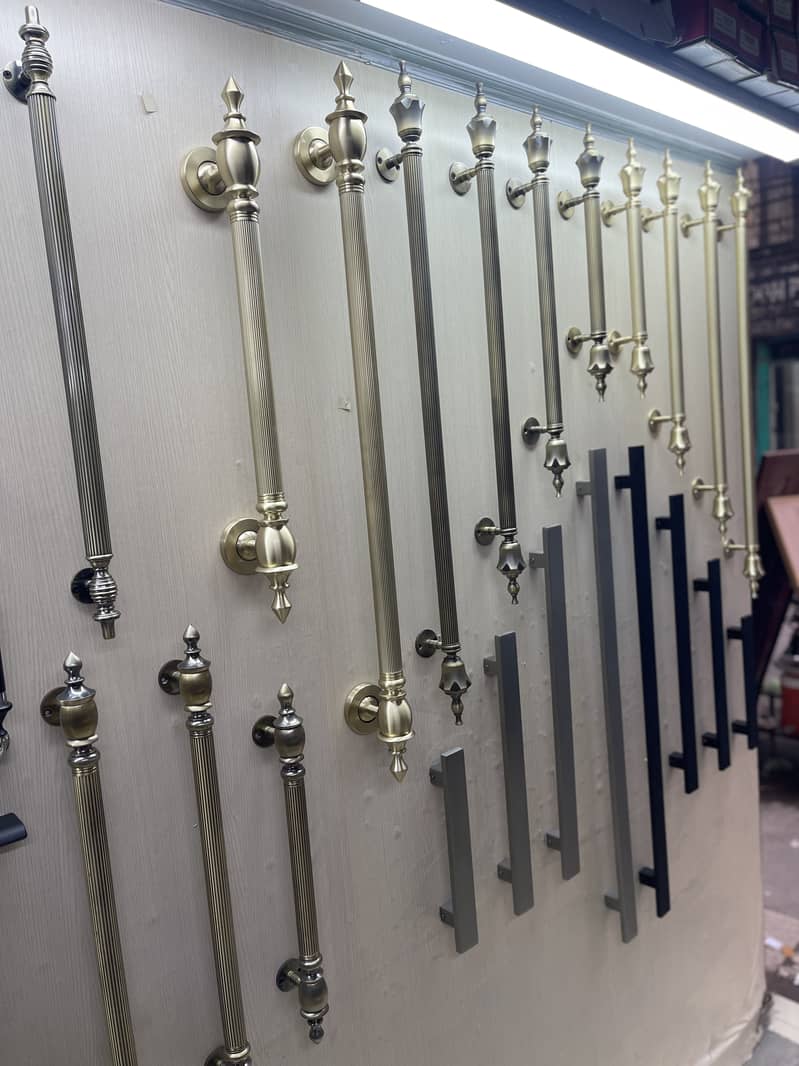 Door Handles Full Brass 6