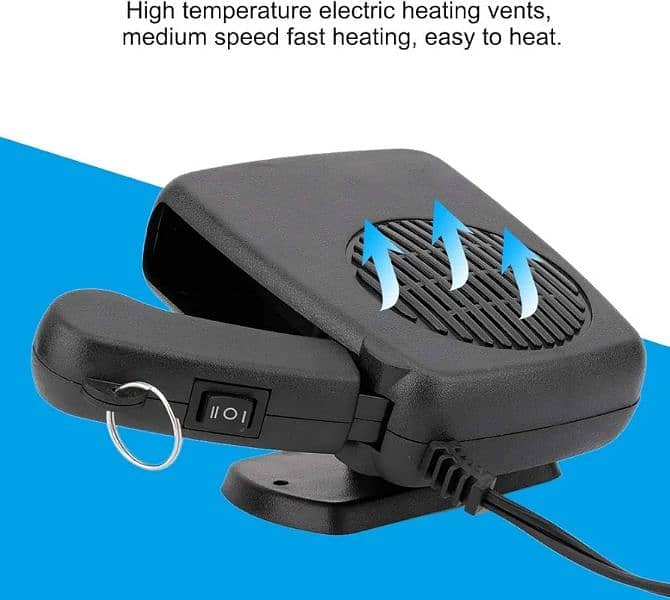 12V 200W Car Heater, Heating Electric Car Heater Cooling Defrost 4