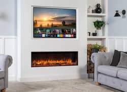 Media Wall / fire place / Kitchen Cabinets / PVC Cabinets / home decor