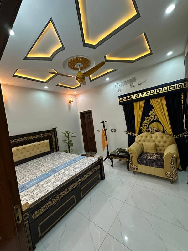 5 Marla Brand New Fully Furnished House For Sale Nearby DownTown Commercial and Mosque with KVA Solar System Installed in Park View City Lahore. 4