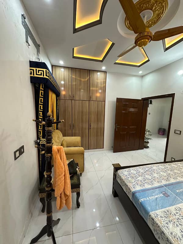 5 Marla Brand New Fully Furnished House For Sale Nearby DownTown Commercial and Mosque with KVA Solar System Installed in Park View City Lahore. 18